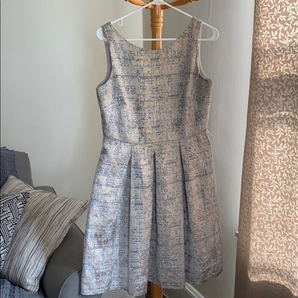 Dress barn champagne formal dress